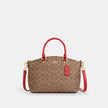 COACH Sadie Satchel Bag In Signature Canvas image 0