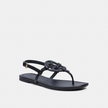 COACH Jaci Sandal - Black, 5 image