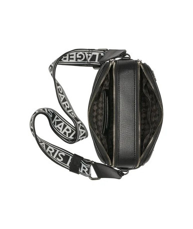 KARL LAGERFELD Maybelle Crossbody With Pins - Black image 1