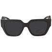 VERSACE Dark Grey Square Ladies Sunglasses image 1
