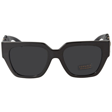VERSACE Dark Grey Square Ladies Sunglasses image 1
