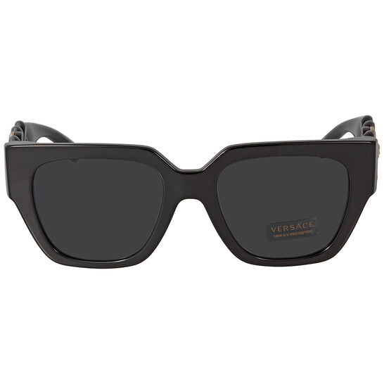 VERSACE Dark Grey Square Ladies Sunglasses image 1