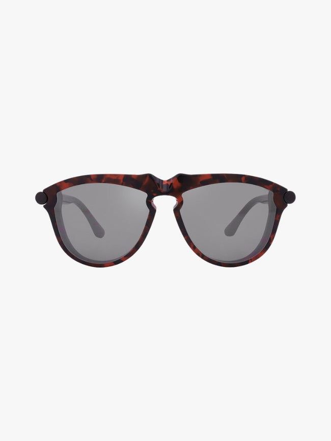 BURBERRY Grey Mirror Silver Pilot Men's Sunglasses image 0