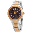 VERSACE  Hellenyium Quartz Brown Dial Ladies Watch image 0