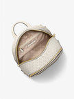 MICHAEL KORS  Rhea Medium Signature Logo Backpack - Lt Crm Multi image 1