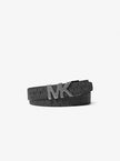 [AT DELHI] MICHAEL KORS Reversible Signature Logo and Leather Belt - Black image 0
