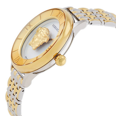 VERSACE  La Medusa Quartz Silver Dial Two-Tone Ladies Watch  VE2R00222 image 1