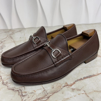 GUCCI Brown Horsebit Men's Loafer (@Delhi Shoes) image 0
