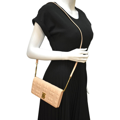 BURBERRY Small Lola Quilted Lambskin image 0