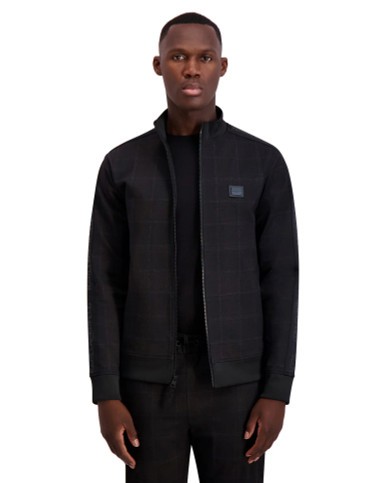 KARL LAGERFELD PARIS Brushed Wool Track Jacket image 2