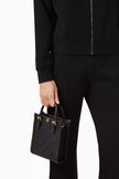 [AT DELHI] TORY BURCH T Monogram Mini N/s Tote Bag - Black image 1