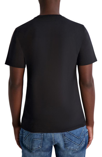 KARL LAGERFELD Outline Karl Amour Cotton Graphic T-Shirt - Black image 0