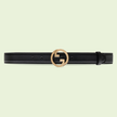 GUCCI Blondie Black Leather Belt image 3