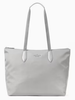 Kate Spade Mel Packable Tote - Nimbus Grey image