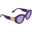 BURBERRY Sophia Violet Cat Eye Ladies Sunglasses image 1