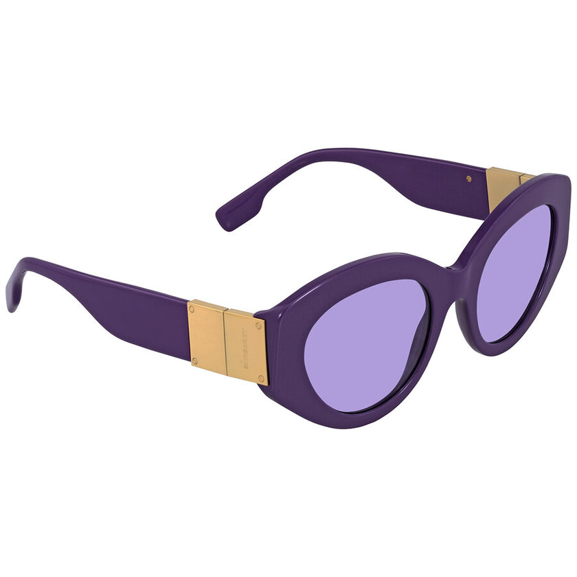 BURBERRY Sophia Violet Cat Eye Ladies Sunglasses image 1