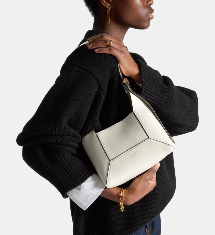 JIMMY CHOO Diamond Handbag White image 1