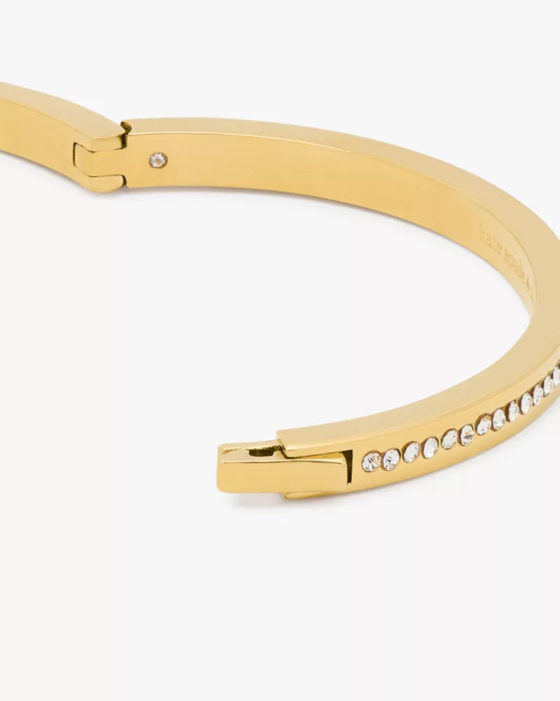 KATE SPADE Ring It Up Pave Bangle - Gold image 2