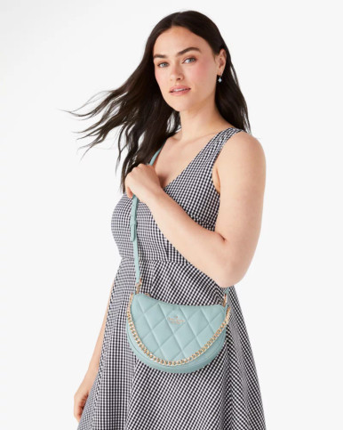KATE SPADE  Carey Zip Top Crossbody -  Wild Sage image 1