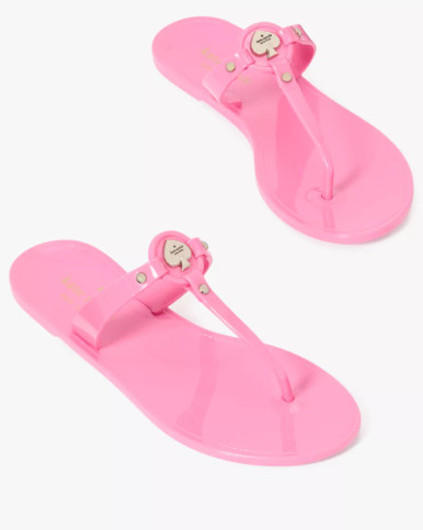 KATE SPADE Kendall Jelly T-strap Sandal Surf Pink (@Delhi Shoes) image 4