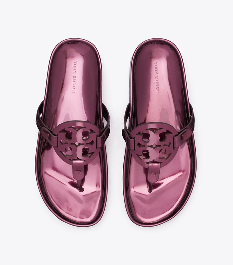 [AT DELHI] TORY BURCH Miller Cloud Sandal - Merlot image 1