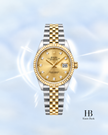 [Brand New] ROLEX Datejust Champagne Diamond Oyster 126233G 36mm