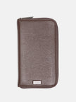 Guess Zip-Around Travel Wallet - Brown image 0