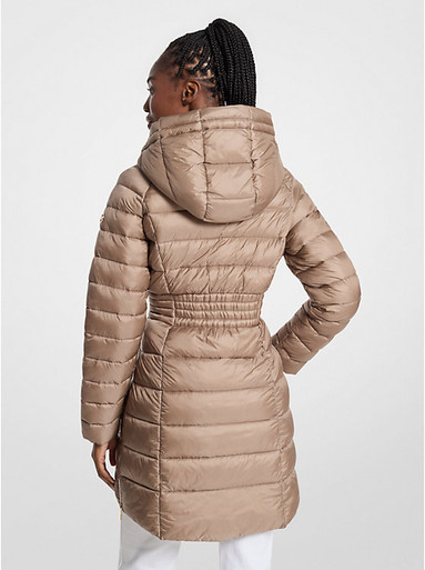 MICHAEL KORS Quilted Nylon Puffer Coat image 0