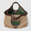 GUCCI Large Gucci Giglio Tote Bag image 5