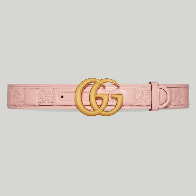 GUCCI Wide belt GG Marmont Quilted - 80 image