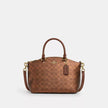 COACH Sadie Satchel Bag In Signature Canvas image 0