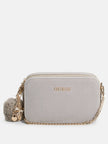 Guess Holly Velvet Crossbody - Gray image 0