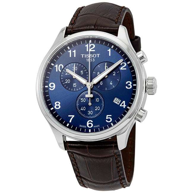 TISSOT Chrono XL Chronograph Blue Dial Men's Watch image 0