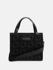 Guess Breena Logo Mini Tote - Black image 0