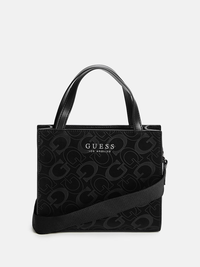 Guess Breena Logo Mini Tote - Black image 0
