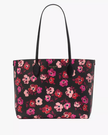 KATE SPADE  Bleecker Fall Poppies Large Tote image 3
