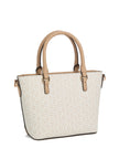 Guess Quinley Logo Mini Tote - White image 1