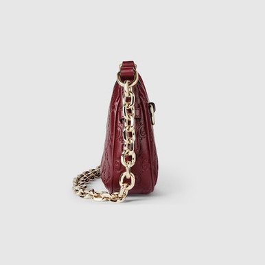 GUCCI GG Emblem Mini Shoulder Bag image 0