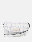 GUESS Yuna Logo Micro Crossbody - White image