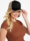 Guess Color-Block Logo Baseball Hat - Black image 1