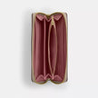 COACH Long Zip Around Wallet In Signature Canvas (Arriving In Delhi) image 1