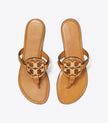 TORY BURCH Metal Miller Sandal - Walnut / Gold (Arriving In Delhi) image 1