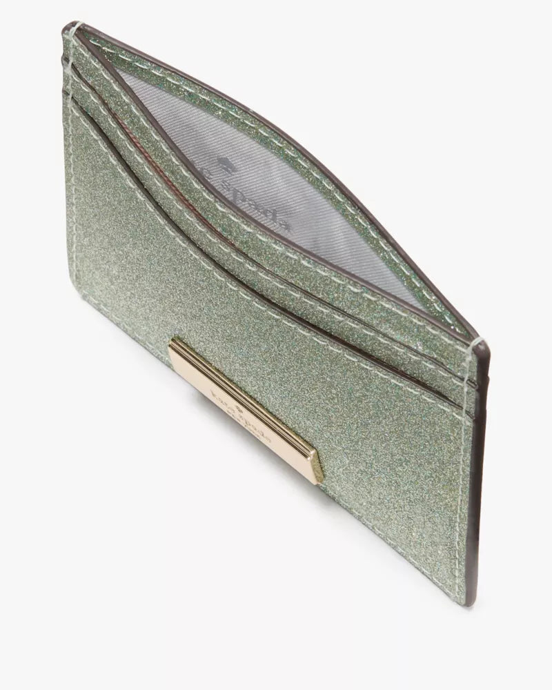 KATE SPADE Kenzie Boxed Glitter Small Cardholder image 3