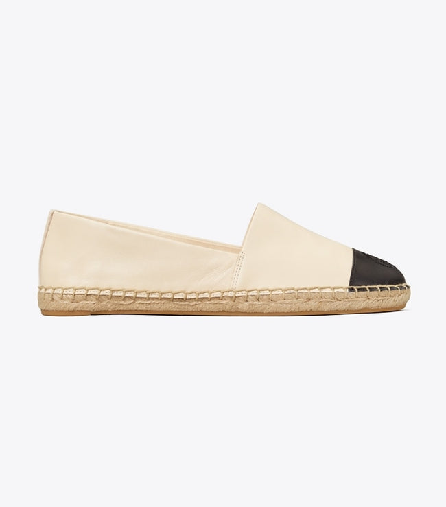 [AT DELHI] TORY BURCH Colorblock Espadrille - Dulce De Leche / Perfect Black image 1