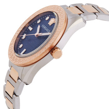 VERSACE Quartz Men's Navy Dial Watch image 0