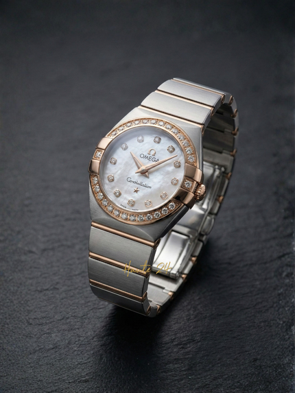 OMEGA Constellation Brushed Quartz 123.25.24.60.55.001 (New) image 0