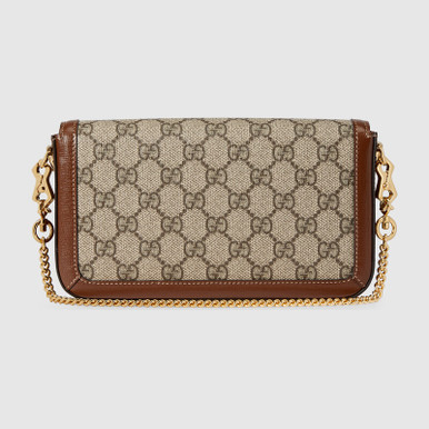 GUCCI Horsebit 1955 Mini Bag - Beige image 1