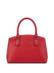 Guess Jeanine Faux-Pearl Charm Satchel - Red image 2