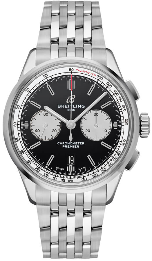 BREITLING Premier B01 Chronograph 42 Men'S Watch Ab0118371B1A1 1