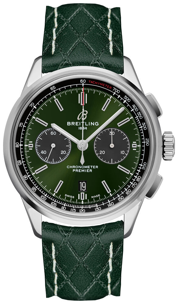 BREITLING Premier B01 Chronograph 42 Bentley Men'S Watch Ab0118A11L1X1 1